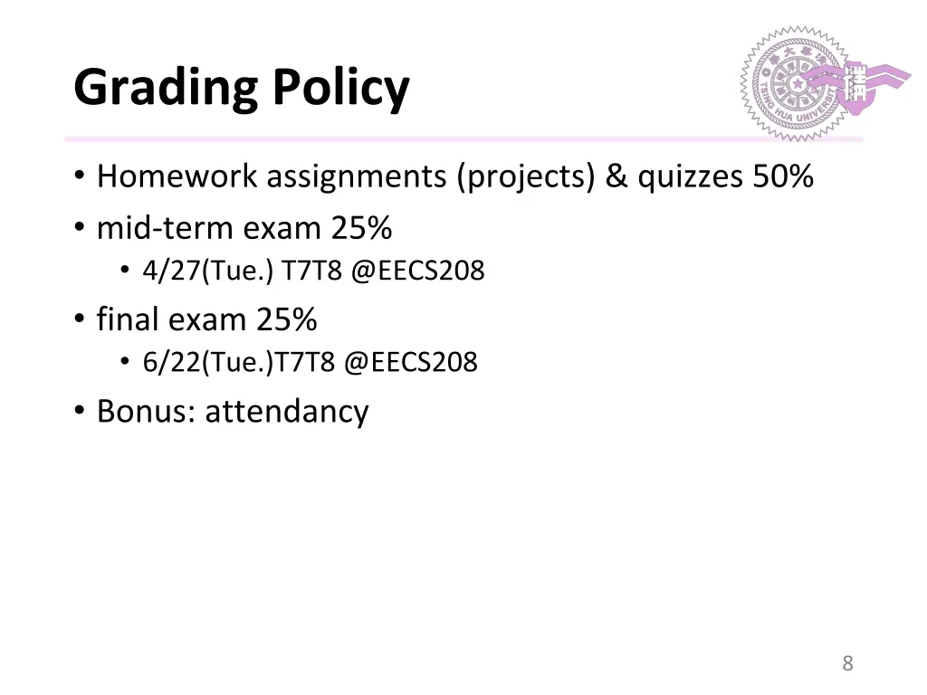 grading policy