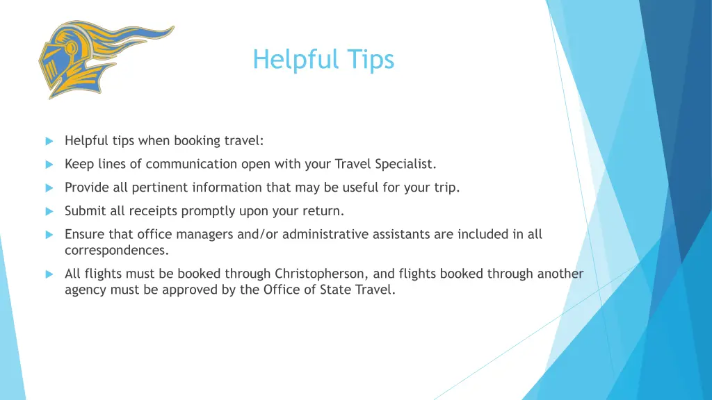 helpful tips