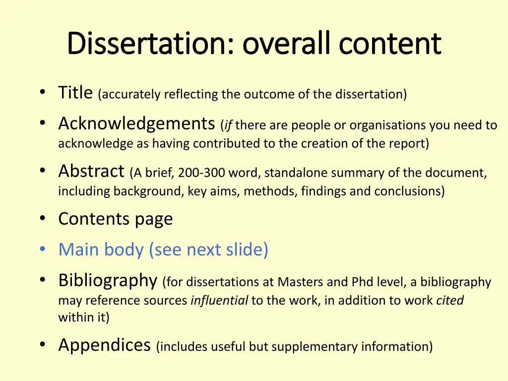 dissertation overall content dissertation overall