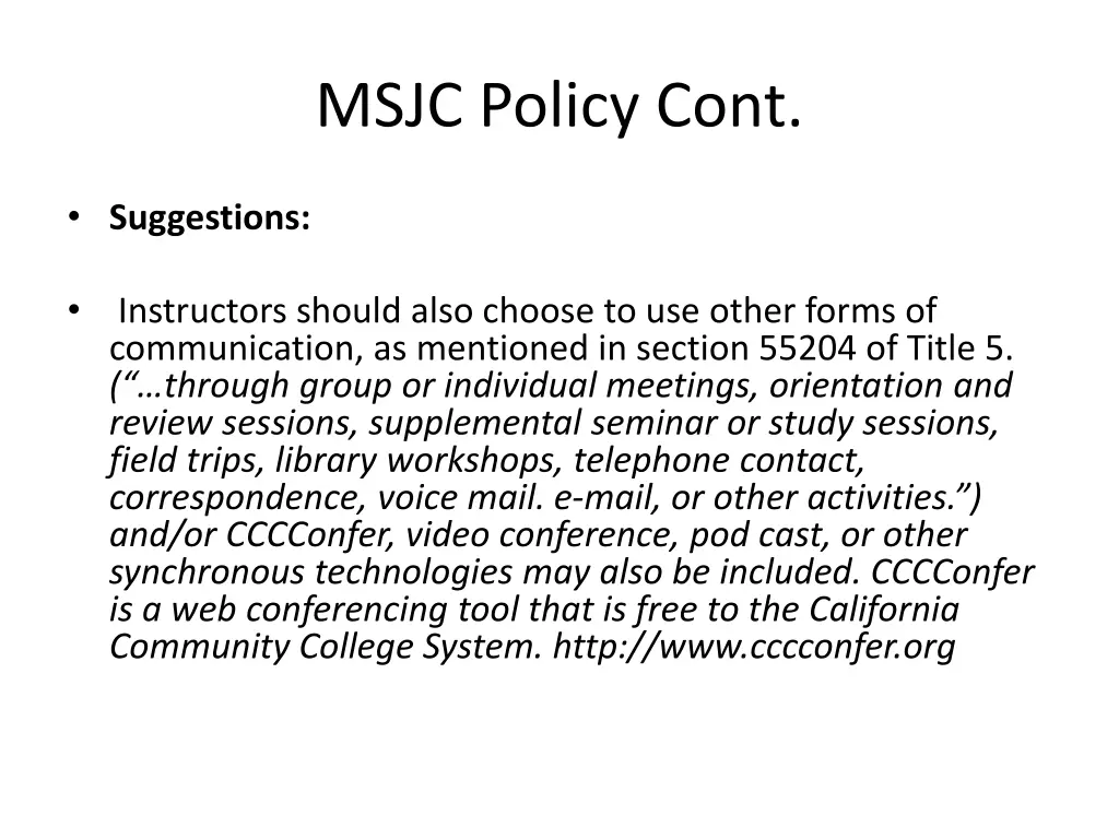 msjc policy cont 1