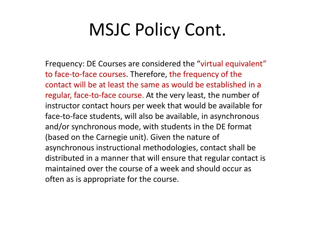 msjc policy cont