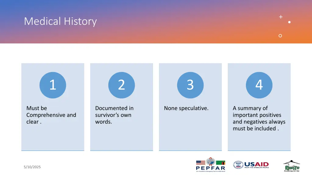 medical history