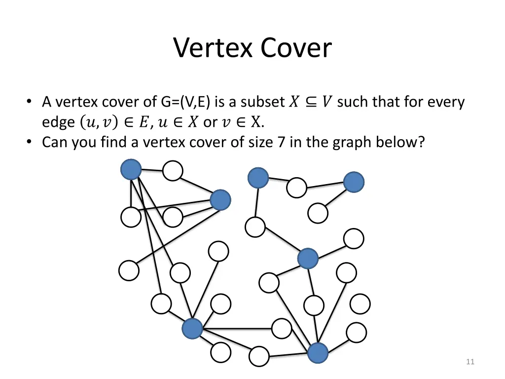 vertex cover 1