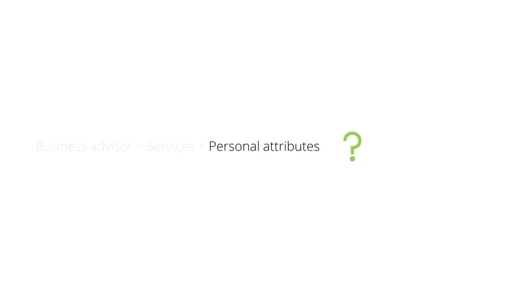 business advisor services personal attributes 2