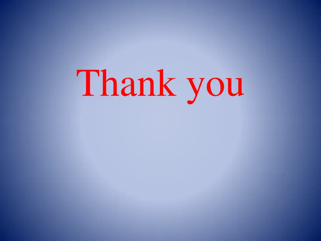 thank you
