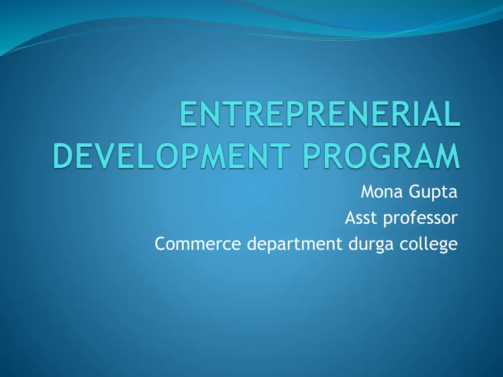mona gupta asst professor