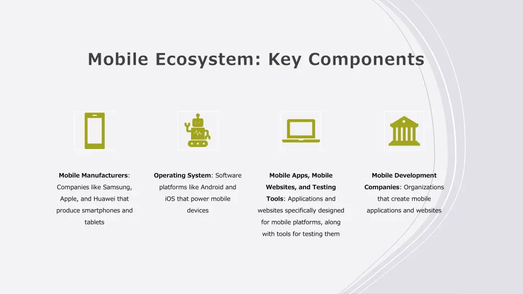 mobile ecosystem key components 1