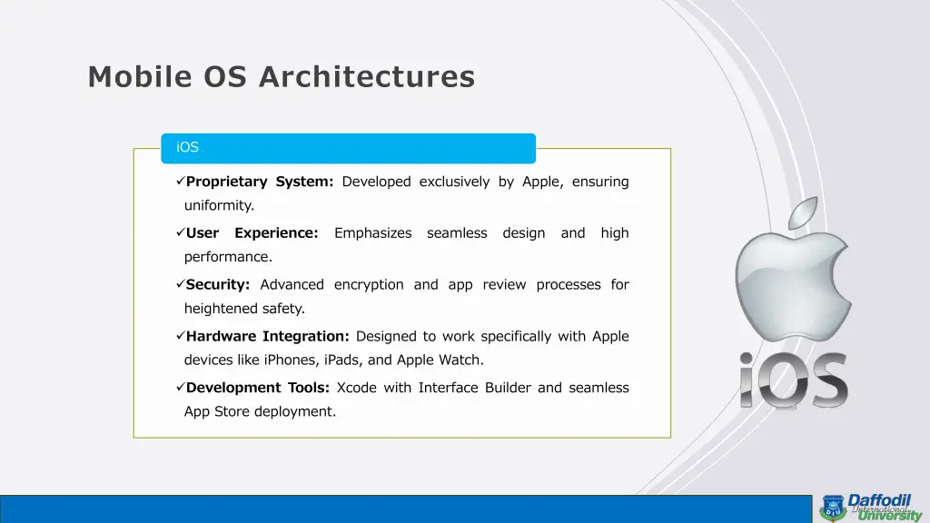 mobile os architectures
