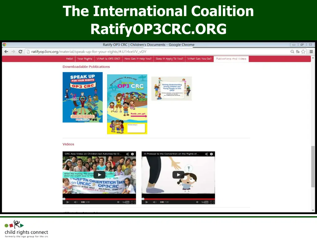 the international coalition ratifyop3crc org 2
