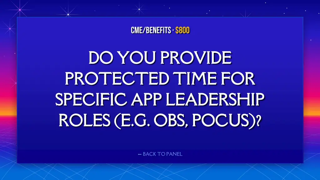 do you provide do you provide protected time