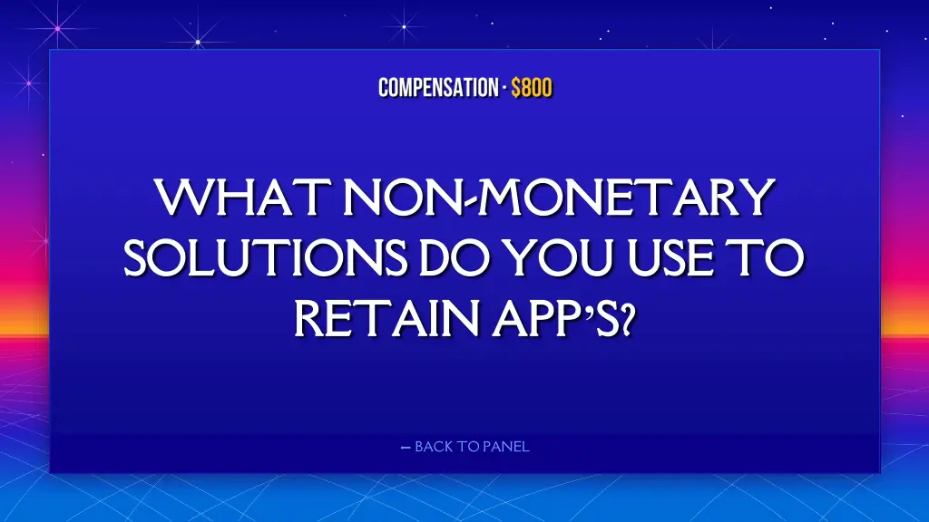 what non what non monetary solutions