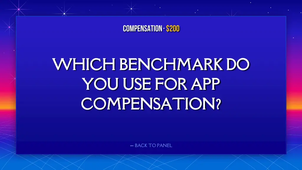 which benchmark do which benchmark
