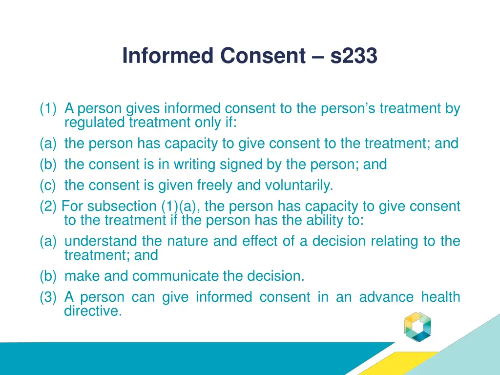 informed consent s233