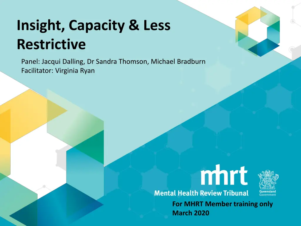 insight capacity less restrictive
