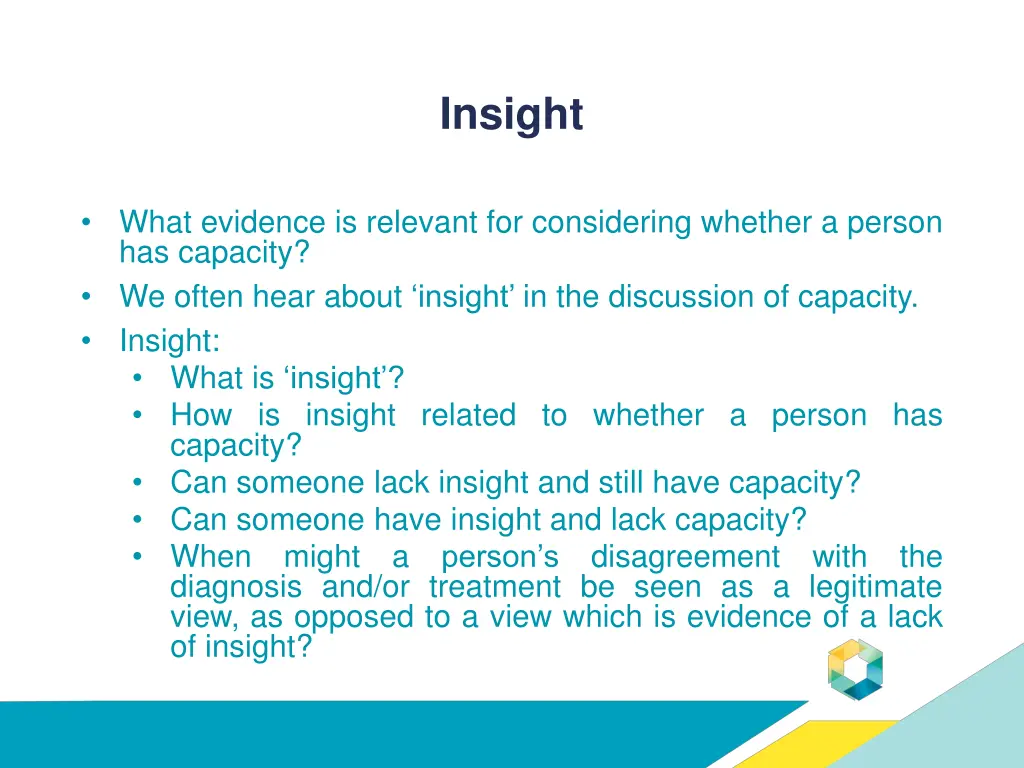 insight