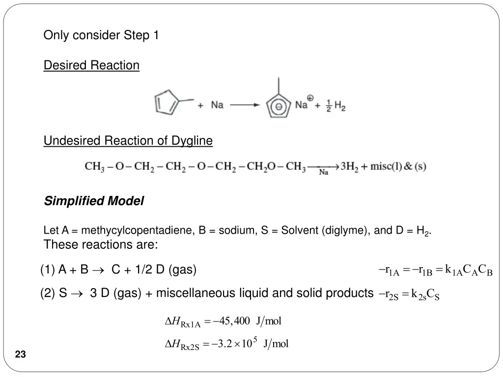 only consider step 1