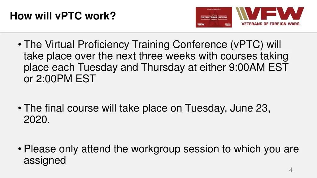 how will vptc work