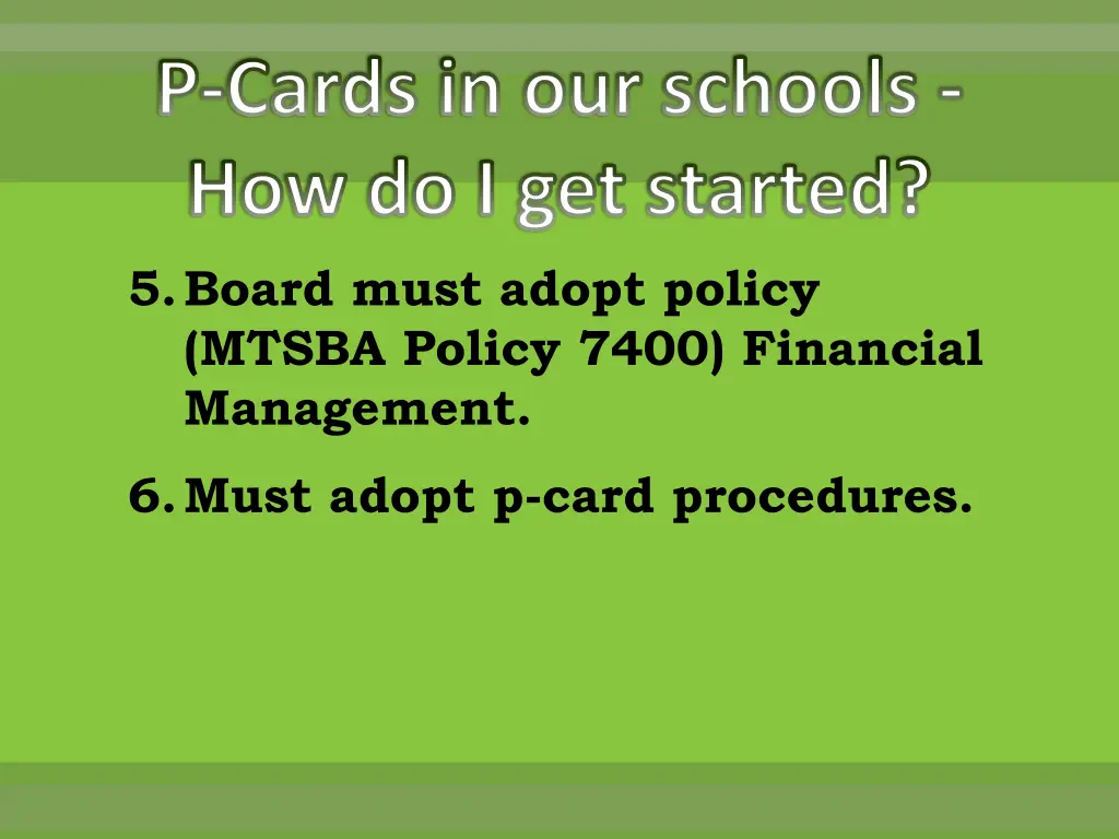 p cards in our schools how do i get started 1