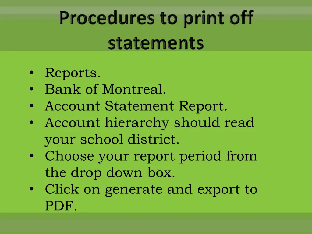 reports bank of montreal account statement report