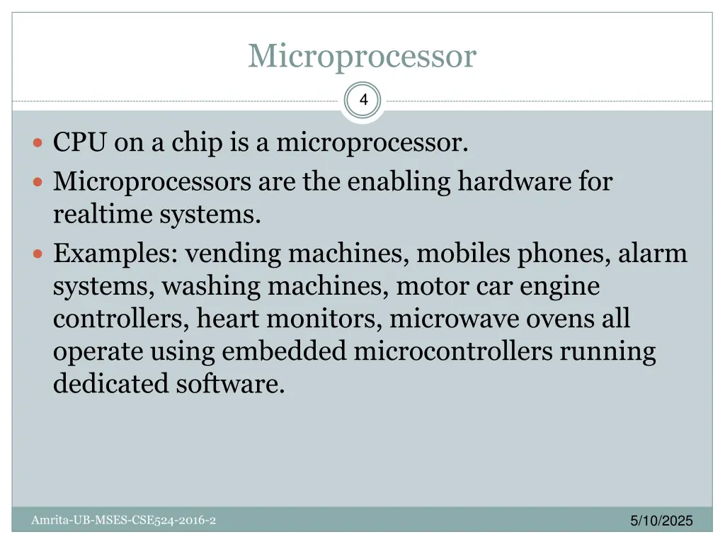 microprocessor