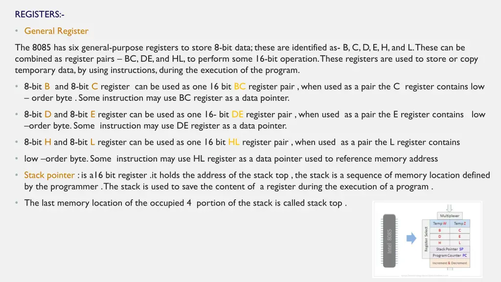 registers