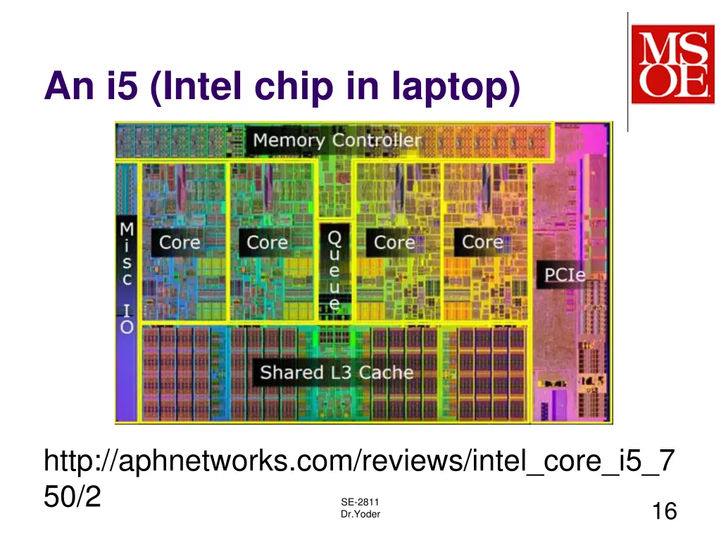 an i5 intel chip in laptop
