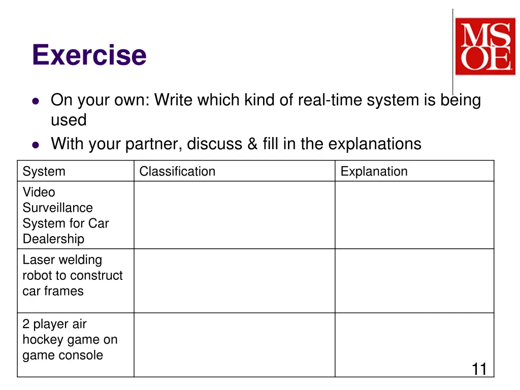 exercise