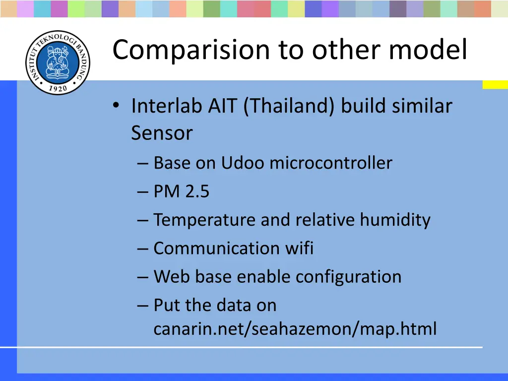 comparision to other model