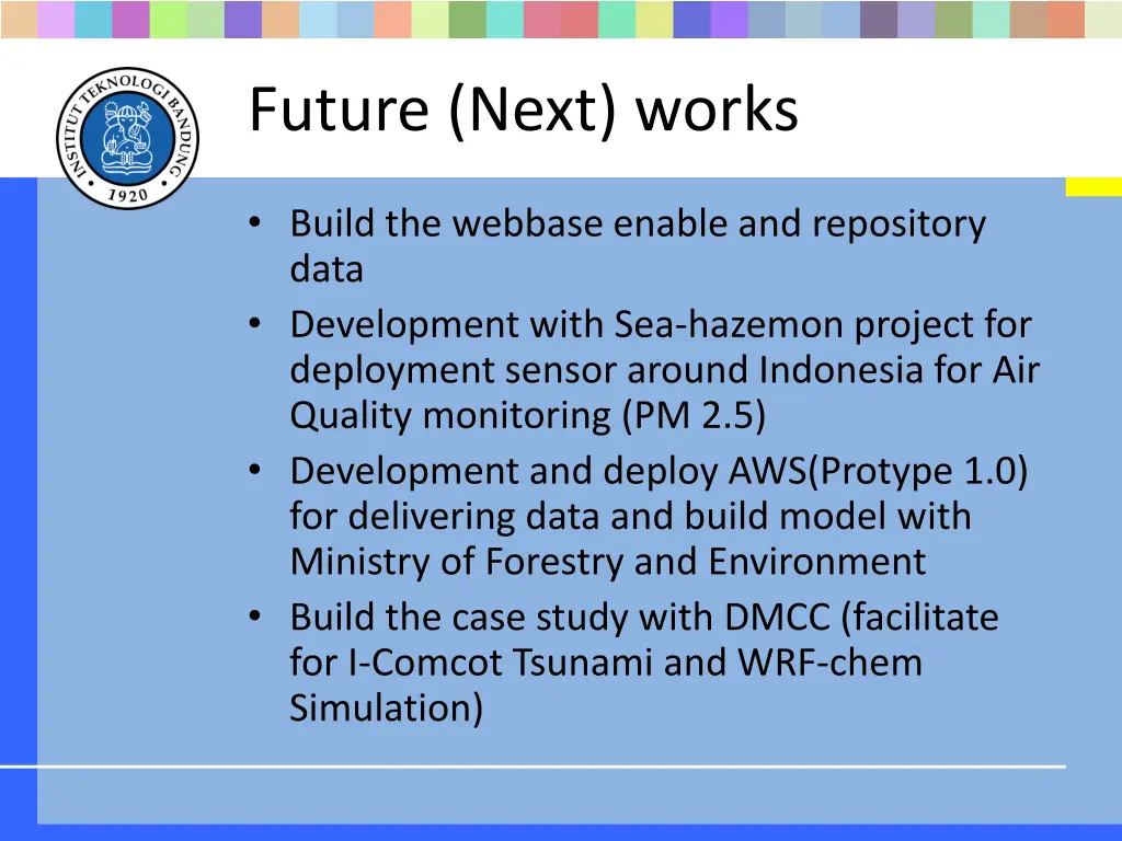 future next works