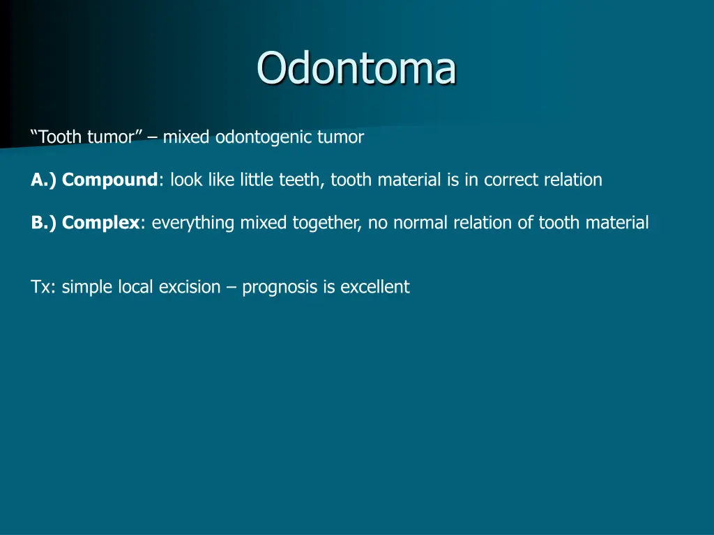 odontoma 1