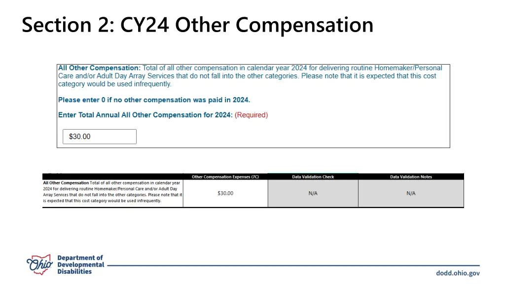 section 2 cy24 other compensation