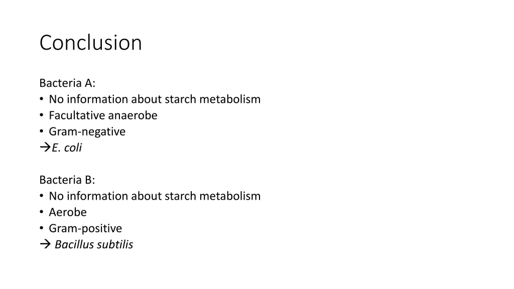 conclusion