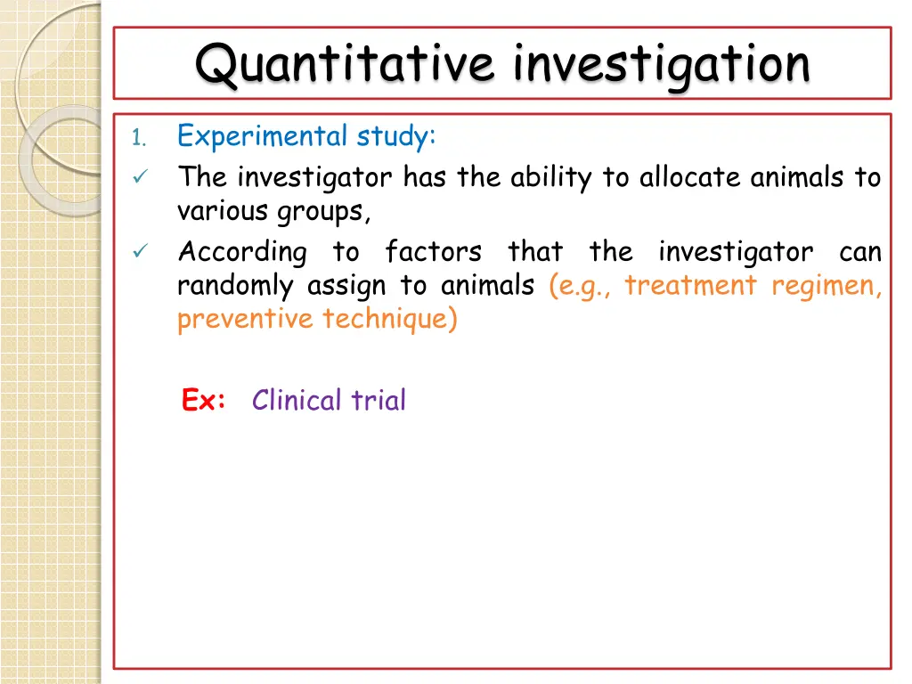 quantitative investigation 5