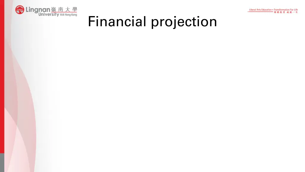 financial projection