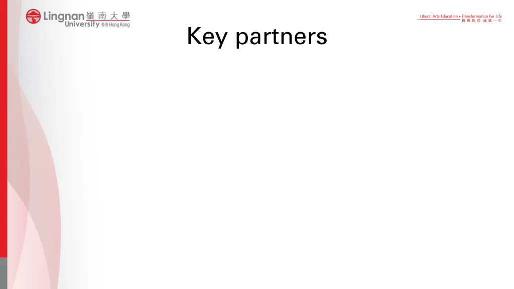 key partners