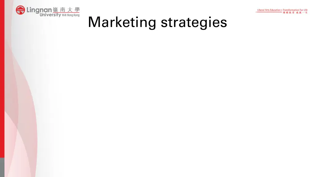 marketing strategies