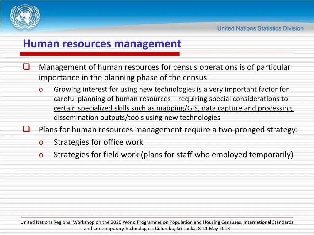 human resources management