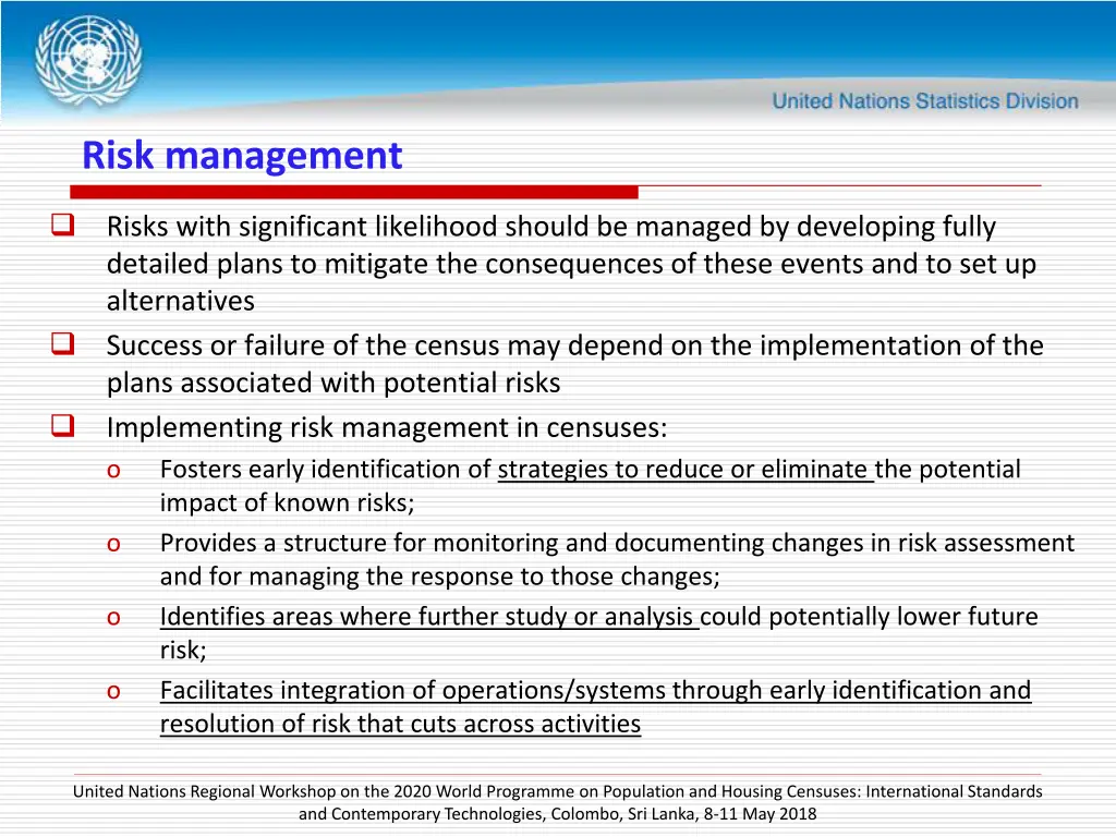 risk management