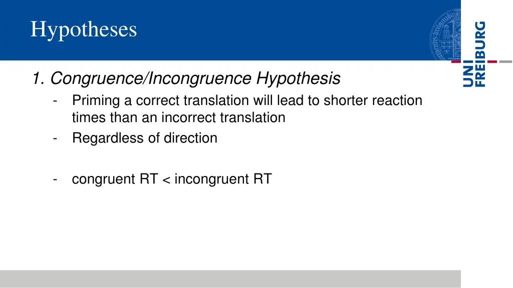 hypotheses 1