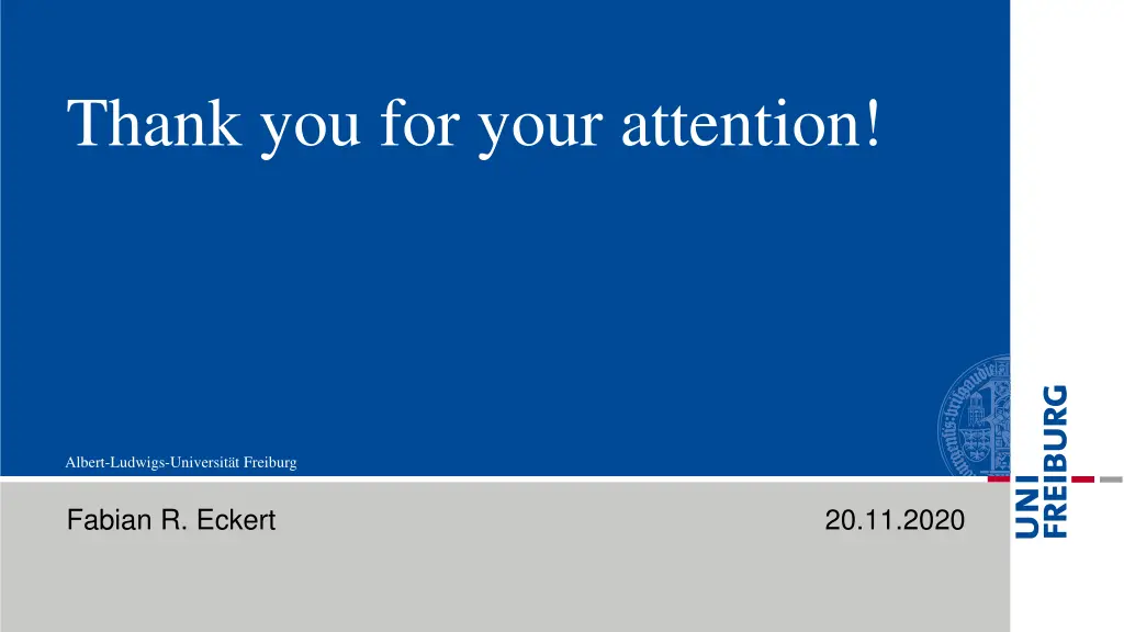 thank you for your attention