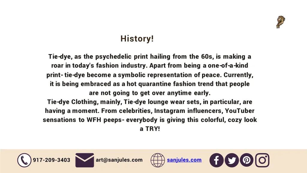 history