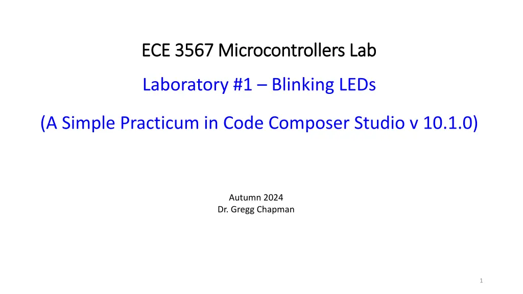 ece 3567 microcontrollers lab ece 3567