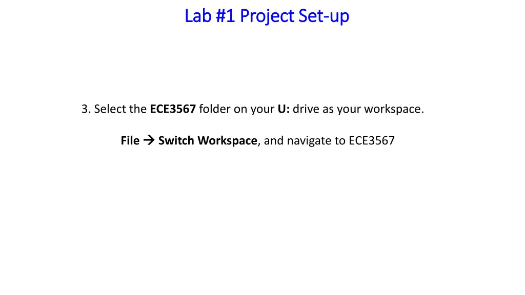 lab 1 project set lab 1 project set up 2