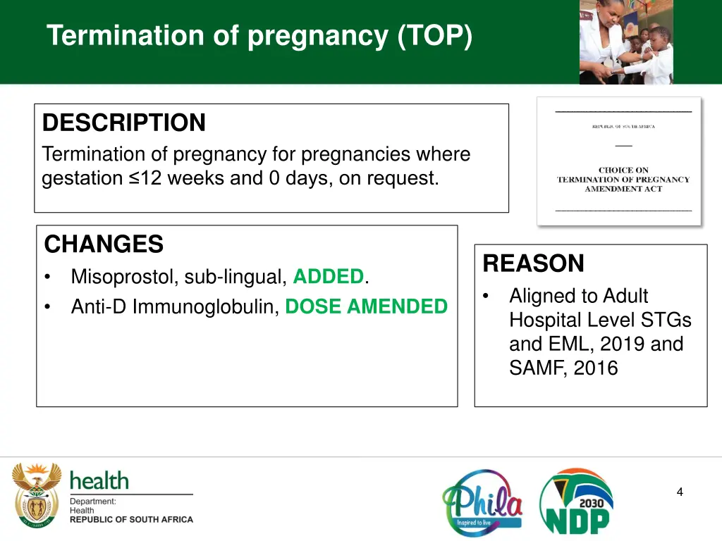 termination of pregnancy top
