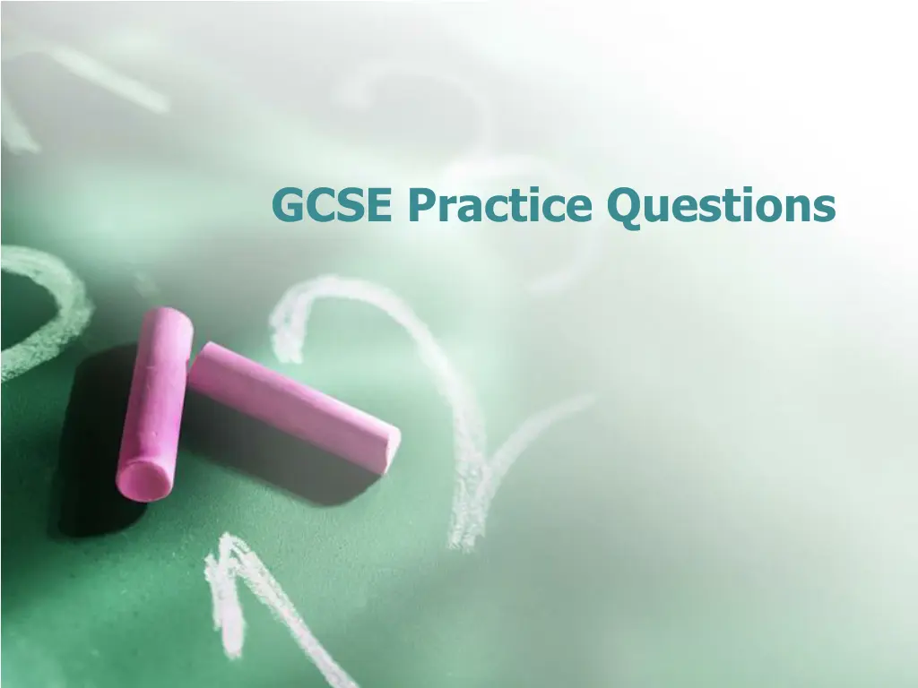 gcse practice questions