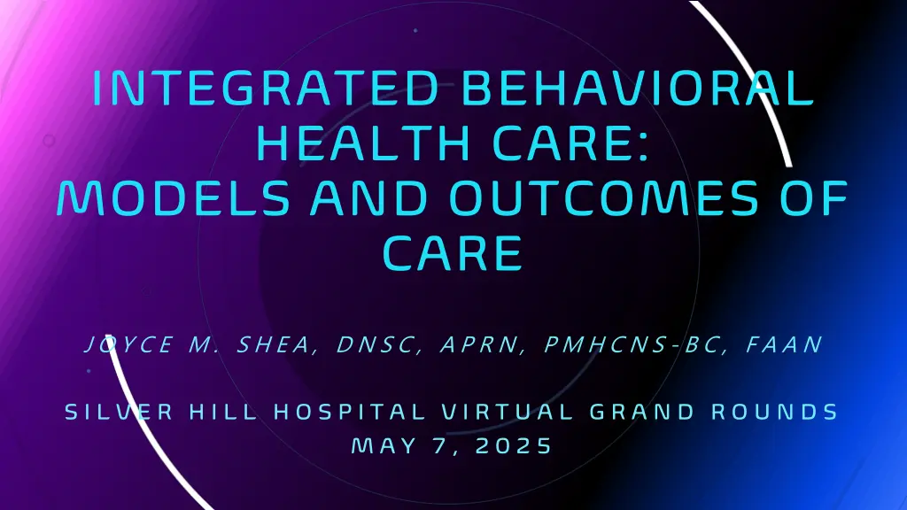 integrated behavioral health care models