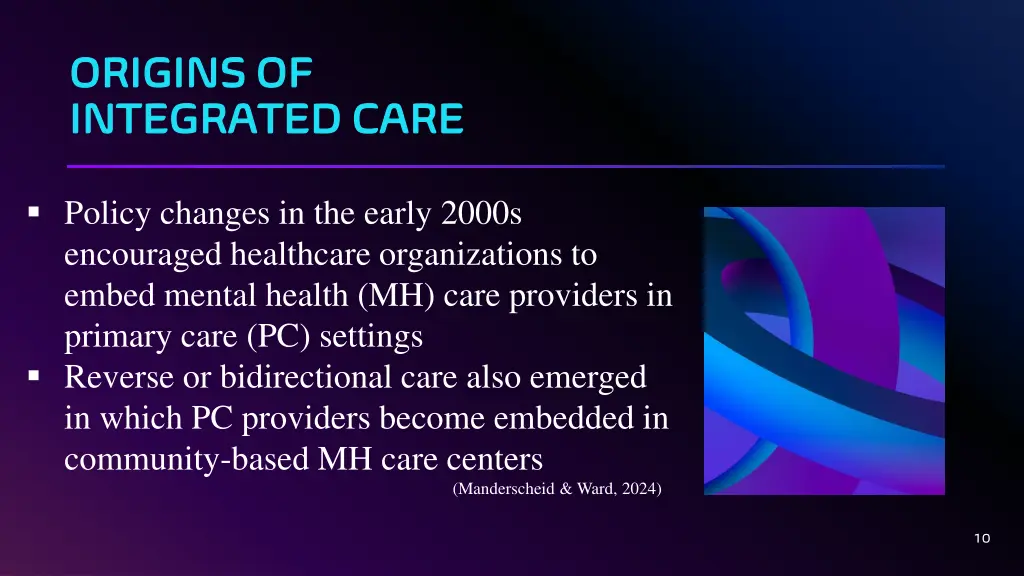 origins of origins of integrated care integrated 2
