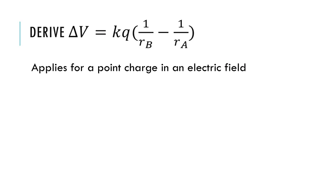 derive 1