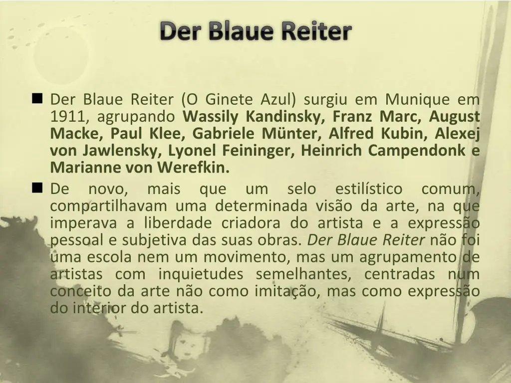 der blaue reiter