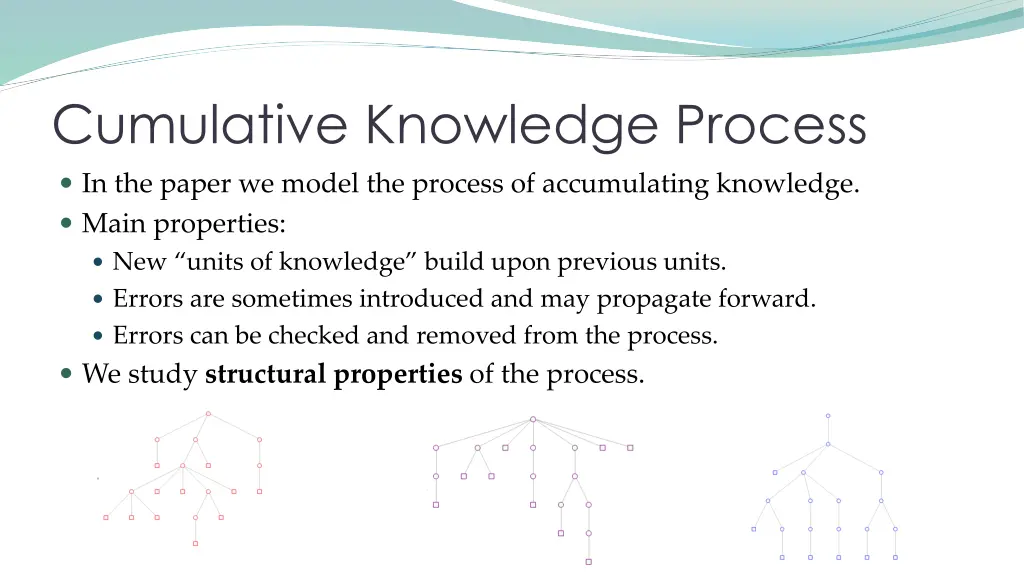 cumulative knowledge process